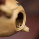 théière yixing argile brute biomimétique artisanale kung fu