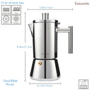 Cafetière italienne inox induction easyworkz style moderne