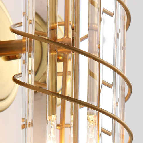 applique murale led cristal post-moderne simple décorative