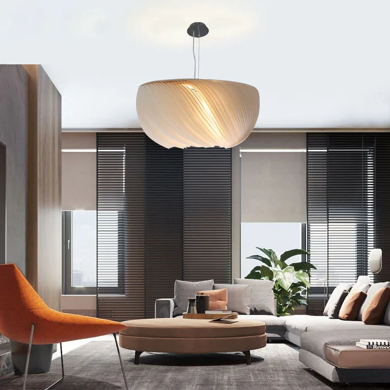Suspension LED en acrylique au design nordique créatif - vue 3 sur 9