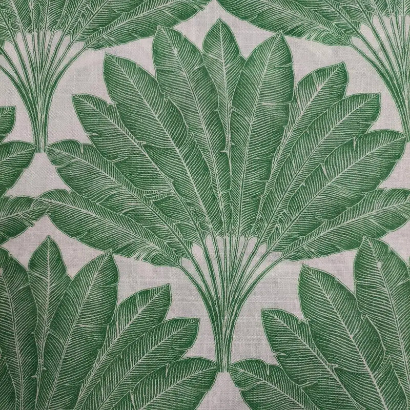 Rideau motif feuilles style moderne pour salon chambre