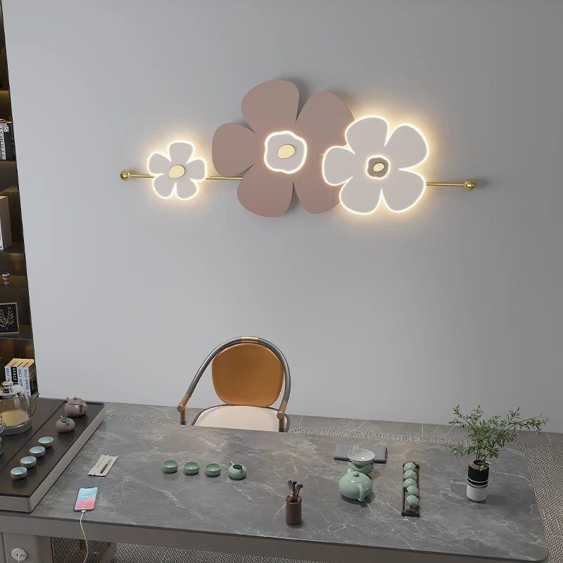 applique murale led moderne pour décoration intérieure créative