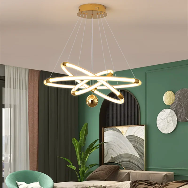 lustre à LED design avec détection de geste pour intérieur - vue 7 sur 12