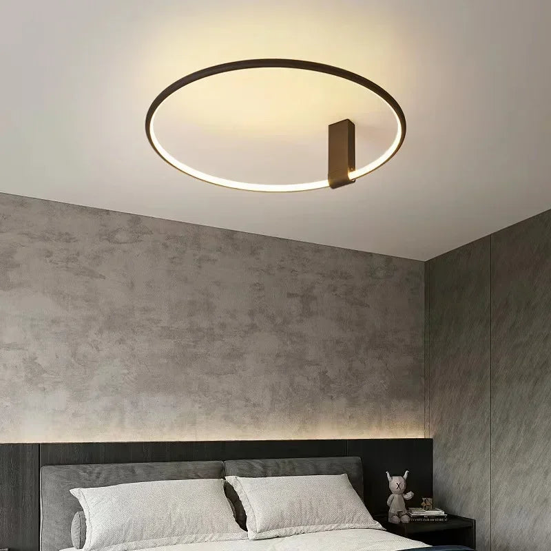 Plafond moderne à LEDs lumière pour chambre salon salle à manger étude rotatif Lustre décoration de la maison luminaire Lustre - vue 5 sur 22
