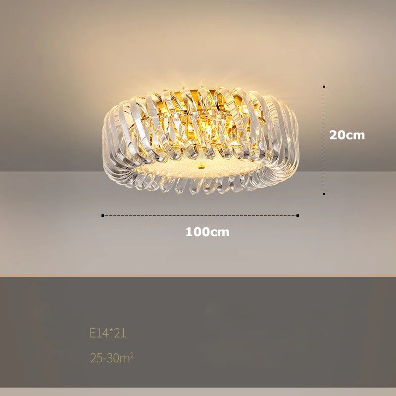 lustre dimmable tendance 2024 pour éclairage moderne intérieur - vue 14 sur 17