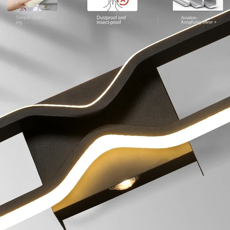 applique murale led moderne pour décoration intérieure élégante