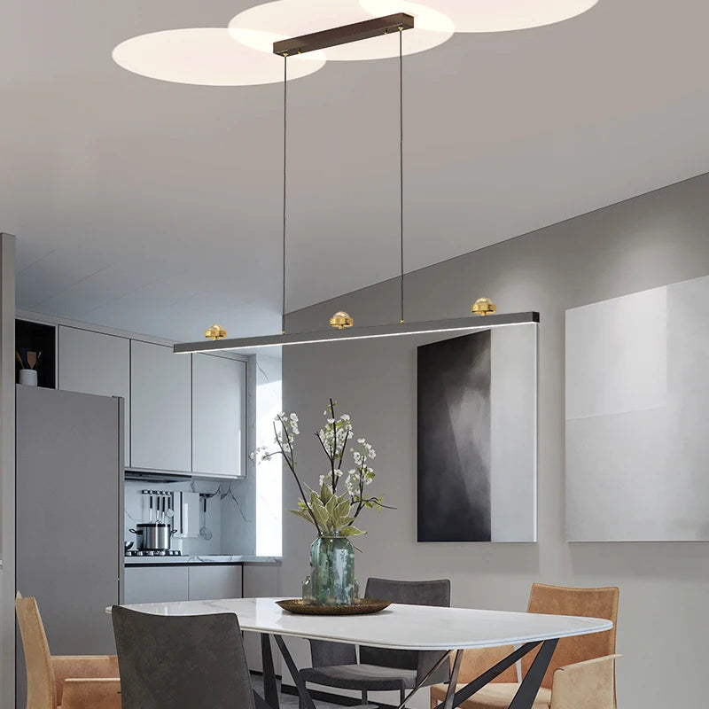 qiyimei lampe suspendue led éclairage intérieur décoration - vue 5 sur 15