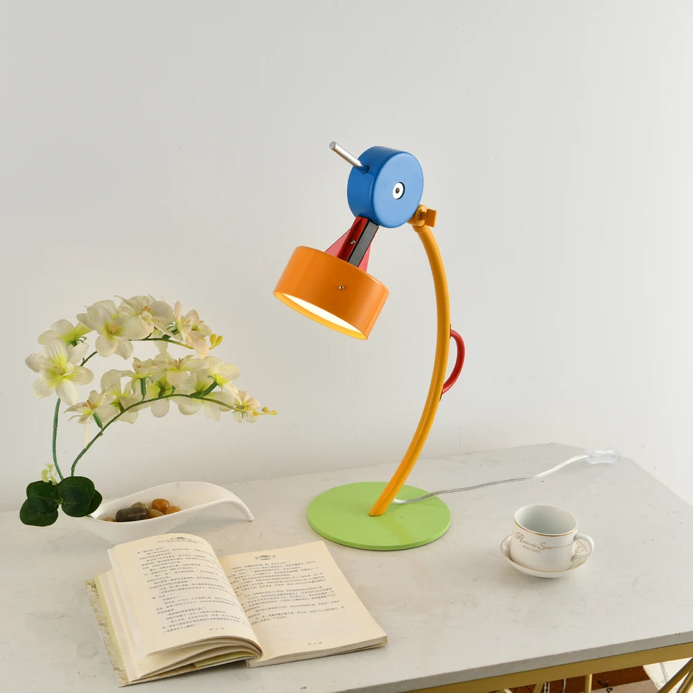 lampe à poser géométrique style nordique pour enfants et salons - vue 5 sur 9