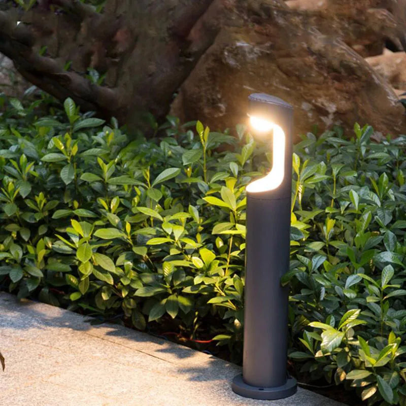 Aluminium Led extérieur pelouse lampe borne lumineuse extérieure étanche voie jardin lampe prairie paysage pelouse lumière AC110V 220V - vue 3 sur 6