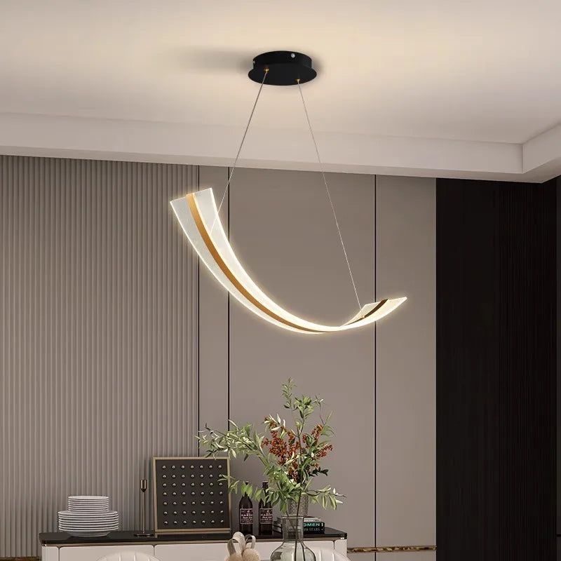 Lustre design Moderne salle à manger éclairage intérieur led décoratif