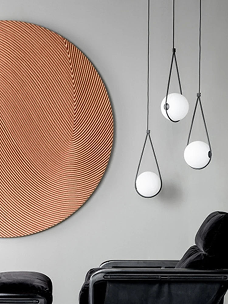 lustre créatif en goutte d'eau pour espaces modernes - vue 3 sur 7