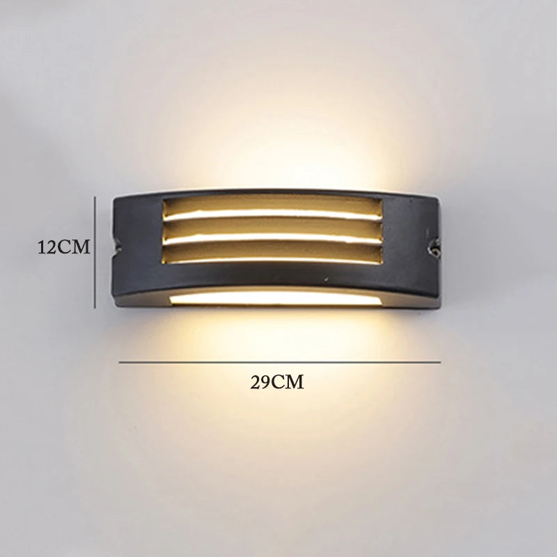 Applique murale de jardin extérieure étanche à LED - vue 6 sur 7