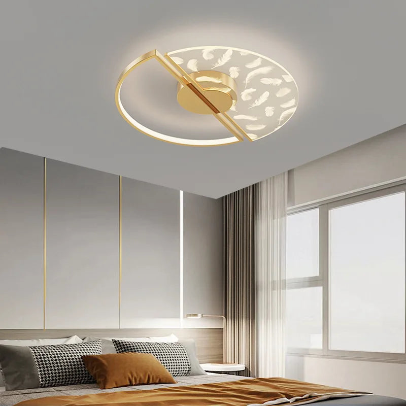 plafonnier led moderne pour décoration intérieure et éclairage élégant - vue 4 sur 10
