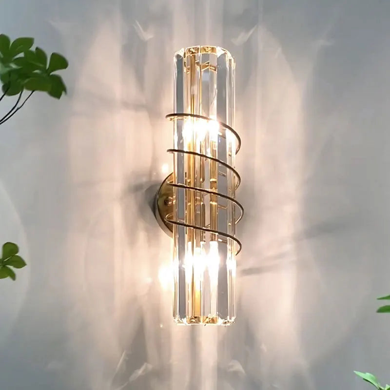 applique murale led cristal post-moderne simple décorative - vue 3 sur 7