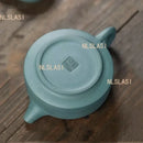 Theiere yixing argile violette 200ml filtre infuseur artisanal