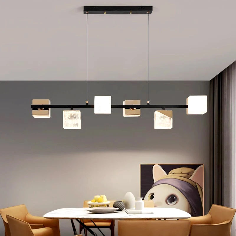 Lustres modernes salon éclairage intérieur plafonniers suspendus lustres led pour l'éclairage intérieur du salon - vue 7 sur 13