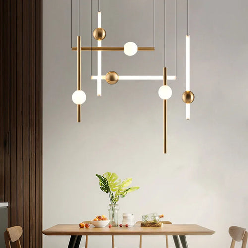 suspension horizontales modernes pour table à manger