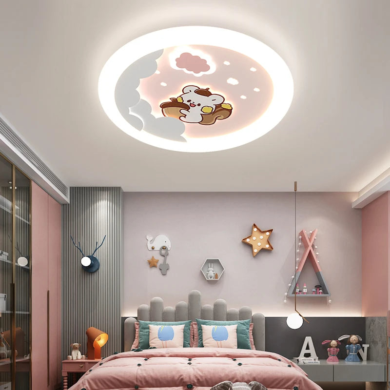 plafonnier astronaute pour chambre enfant design ludique et protecteur - vue 4 sur 7