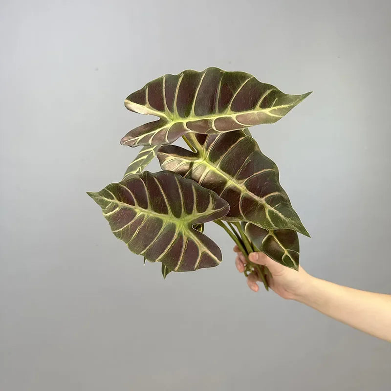 lot de 2 feuilles artificielles pour décoration de fête automne