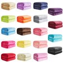 Plaid polaire flanelle doux chaud pour canapé lit