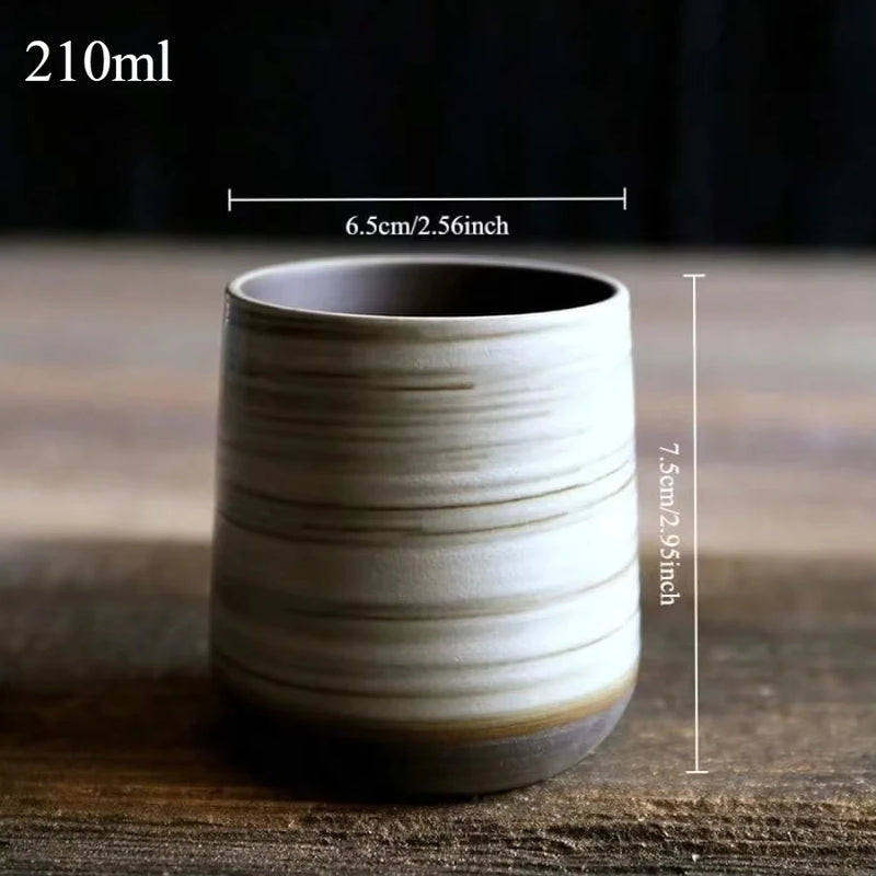 Tasse à thé japonaise raku artisanale style kungfu