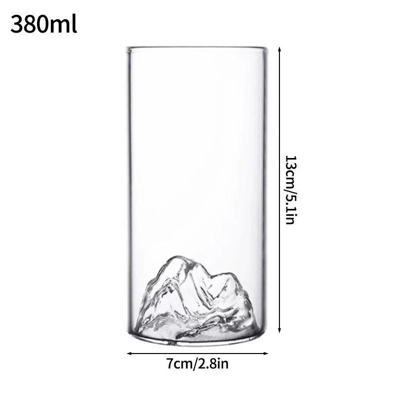 Verre style montagne whisky multifonction boissons chaudes froides