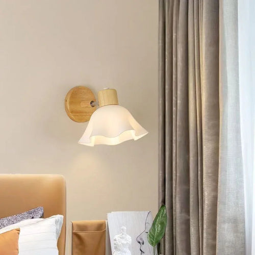 Applique murale LED rotative en céramique
