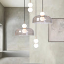 suspension en verre nordique pour décoration intérieure moderne