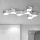 plafonnier Géométrie moderne ADN LED salon décor à la maison éclairage chambre Loft café bar bureau LED lumières