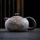 Théière xishi artisanale céramique style rétro chinois coffret
