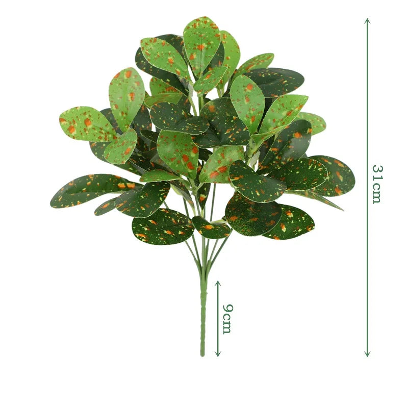 feuilles de bambou artificielles en soie pour décoration élégante - vue 22 sur 32