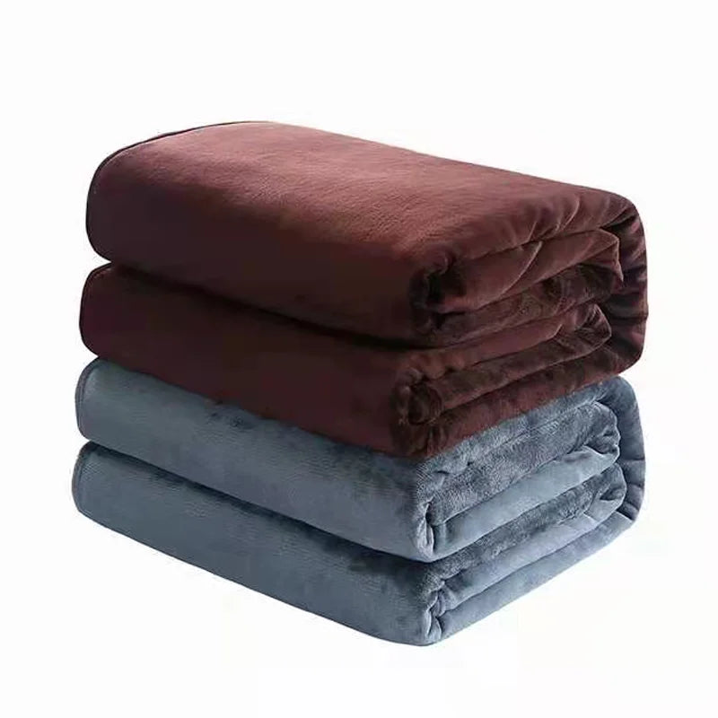 Plaid polaire flanelle douce chaude antipeluches maison - vue 3 sur 7