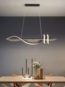 lustre led moderne suspension design minimaliste pour intérieur