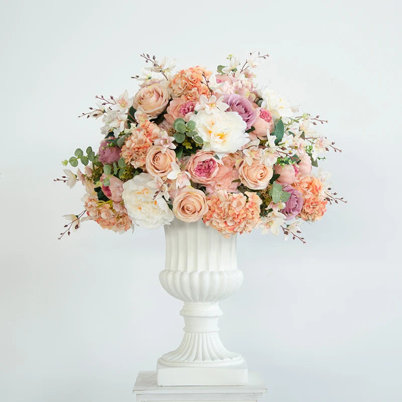 boules de fleurs artificielles en soie pour décoration de mariage et photo - vue 20 sur 22