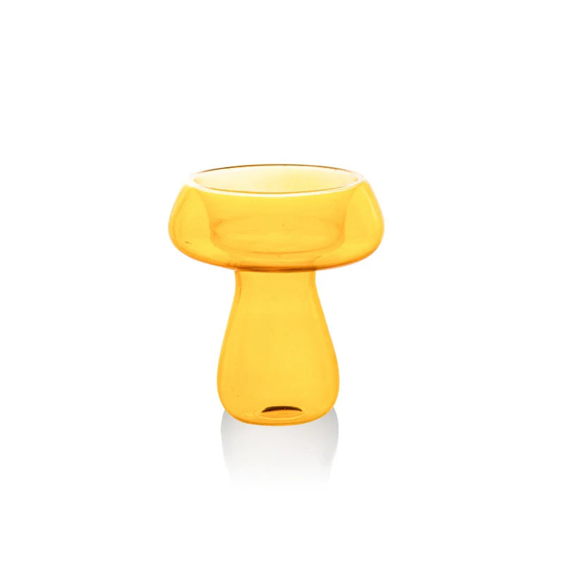 bougeoir champignon en verre nordique pour décoration et fête - vue 12 sur 12