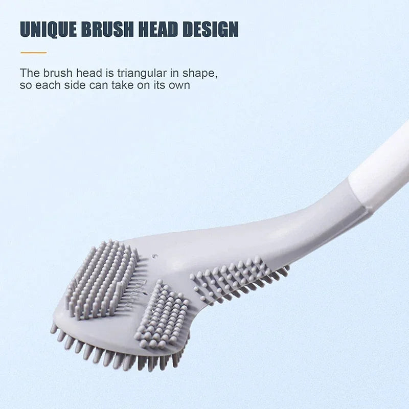 ensemble moderne de brosses hygiéniques pour salle de bain