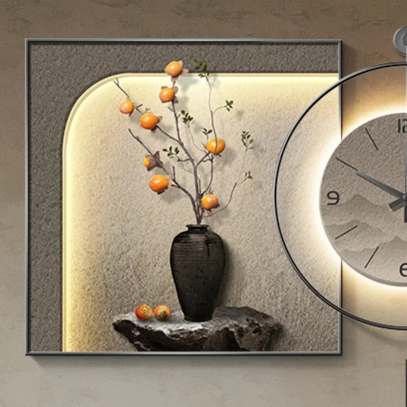 horloge murale au design unique et esthétique pour décoration moderne - vue 7 sur 12