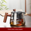 Théière japonaise en verre résistante gaiwan pu erh