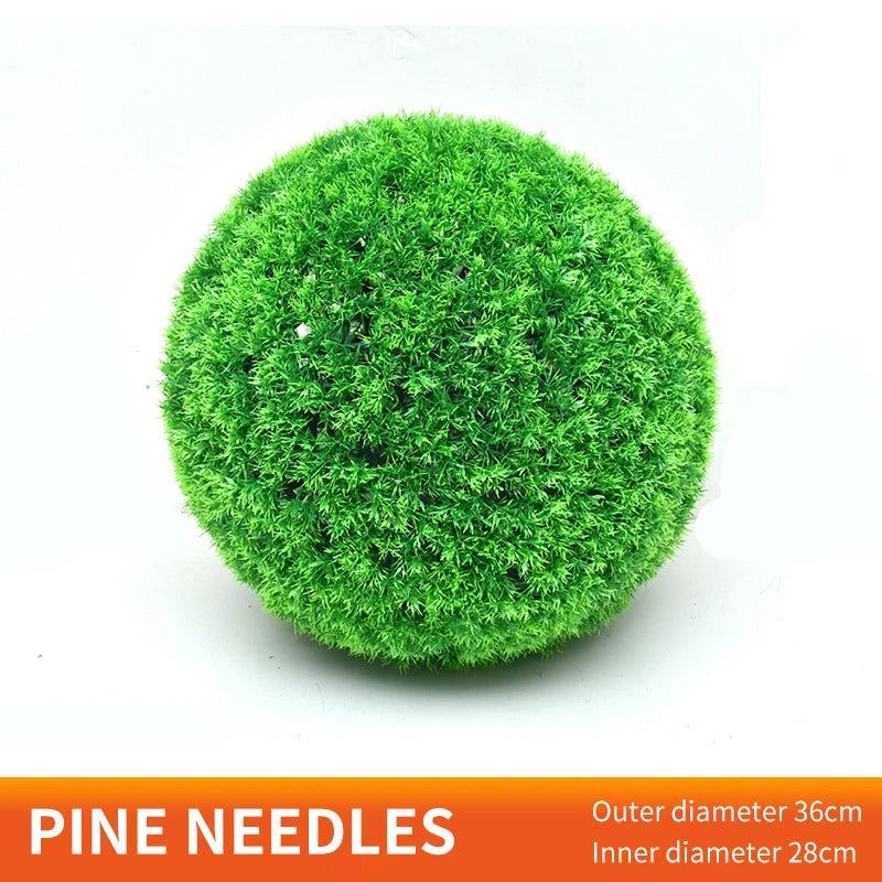 boule de gazon artificiel décoration intérieure plante verte - vue 27 sur 36