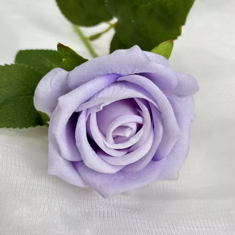 rose artificielle en soie pour décoration de mariage et événements - vue 18 sur 28