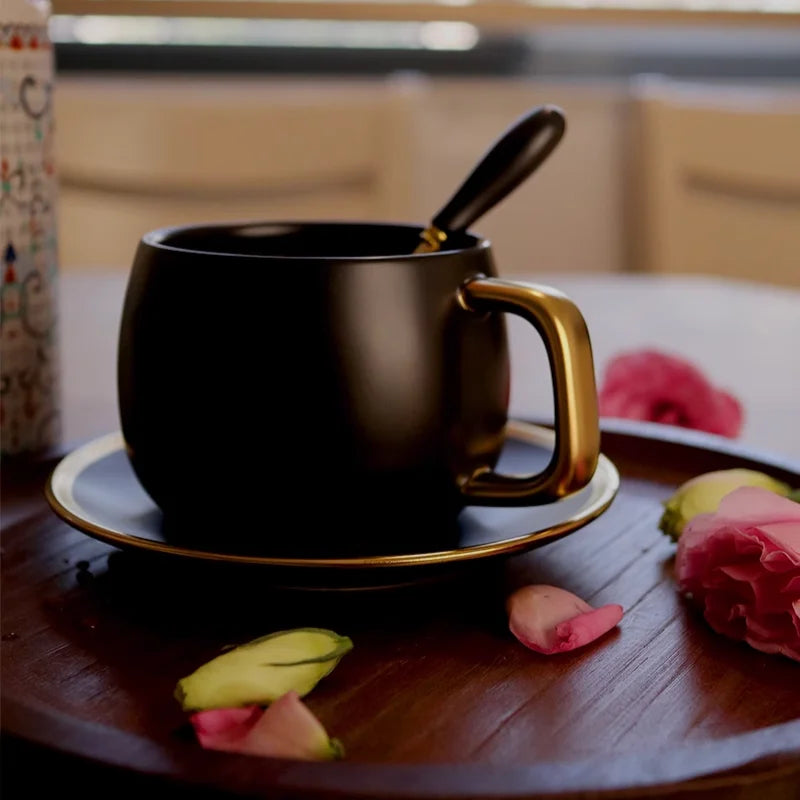 Tasse cafe ceramique degrade givre style americain