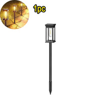 La voie solaire allume la lampe solaire extérieure de jardin de voie imperméabilisent les lumières de paysage allée de passerelle pelouse Patio jardin décoratif