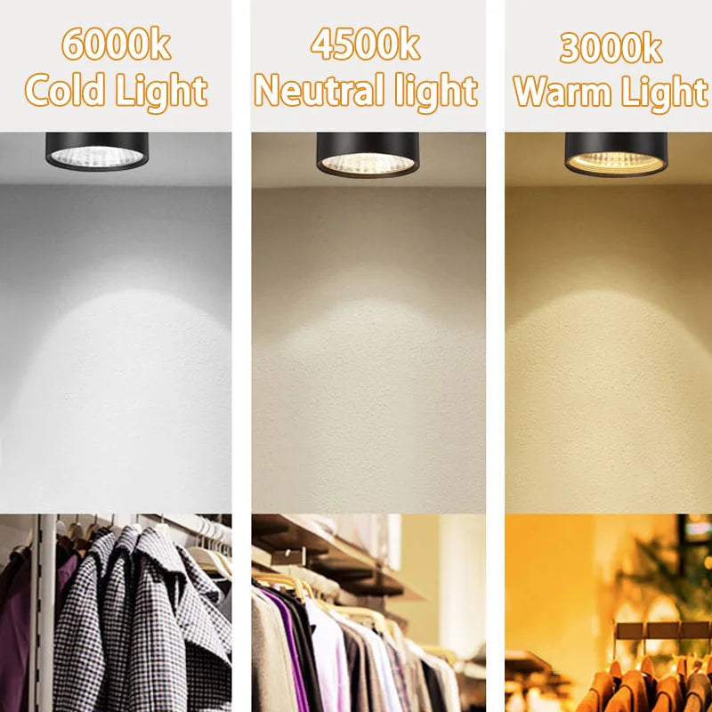 spot led encastrable aluminium pour éclairage intérieur moderne - vue 4 sur 8