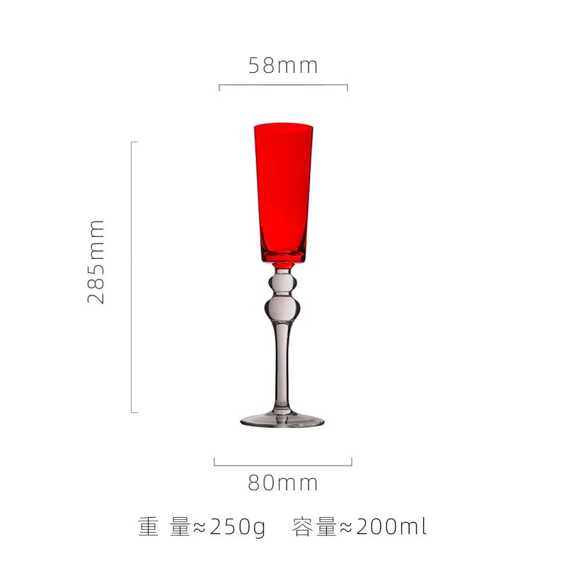 Verre champagne festif cristal elegant style noel