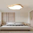 plafonnier led nordique en bois forme nuage éclairage décoratif moderne