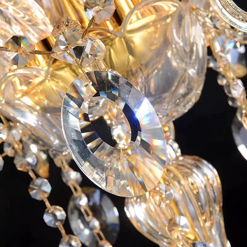 lampadaire en cristal moderne pour décoration intérieure élégante - vue 8 sur 7