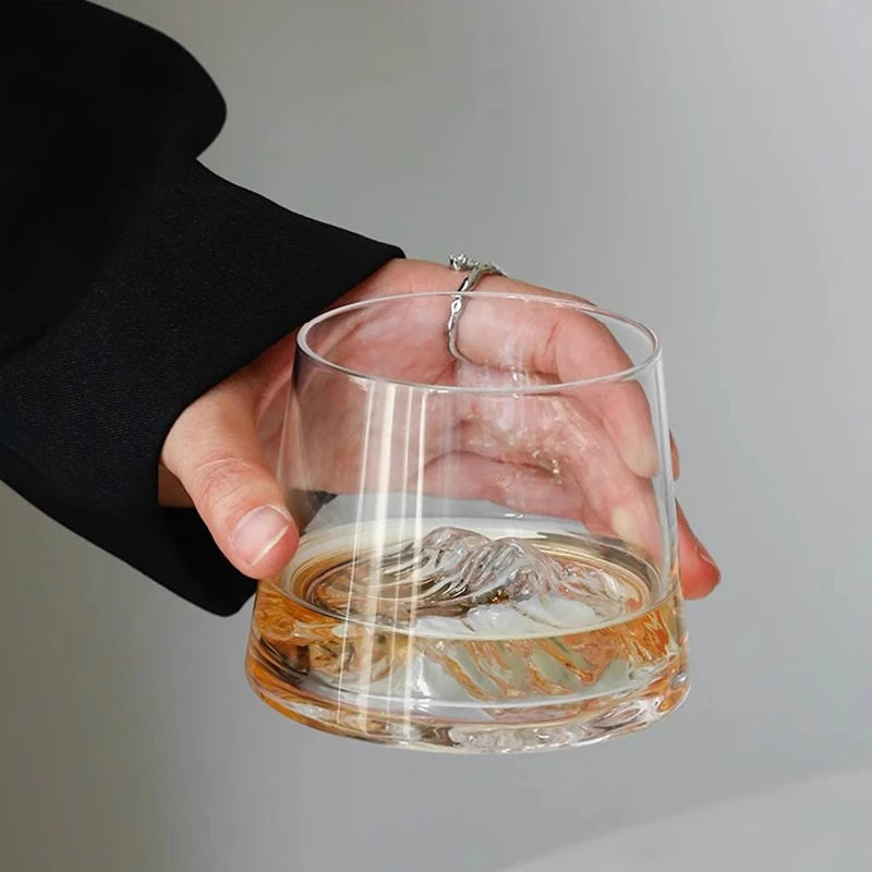 Verre style montagne whisky multifonction boissons chaudes froides - vue 6 sur 7