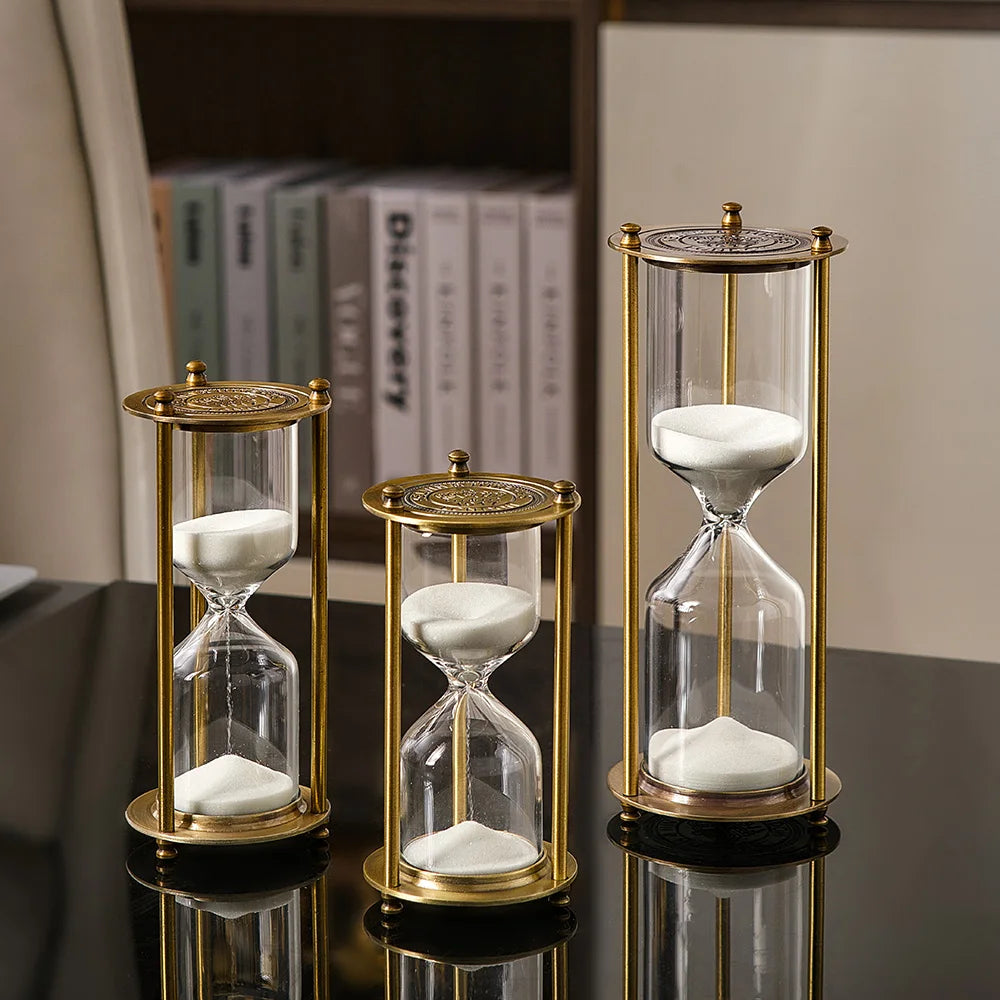 sablier rétro européen créatif pour décoration et cadeaux uniques - vue 4 sur 7