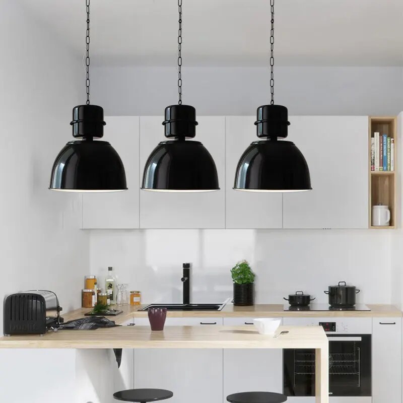 Suspension de style industriel - vue 6 sur 9