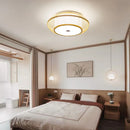 Plafonnier de Style chinois plafonnier en bois grande taille salon chambre lumière Foyer luminaires de cuisine lumières 45/50/60 cm